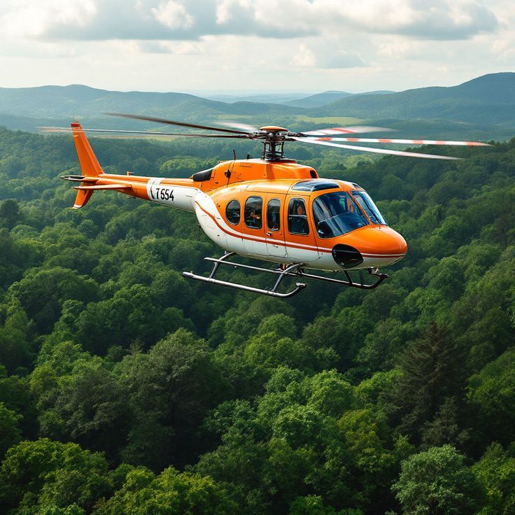 Helicopter Ride in Bhutan